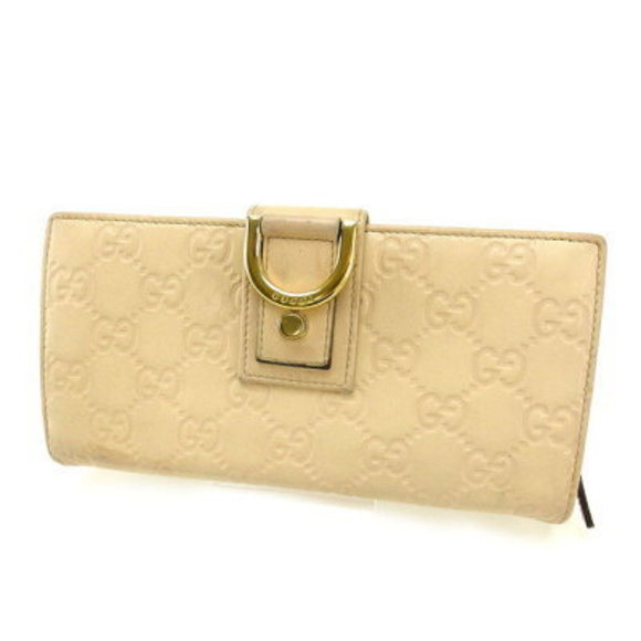 Gucci long Wallet Guccissima beige - Picture 1 of 6